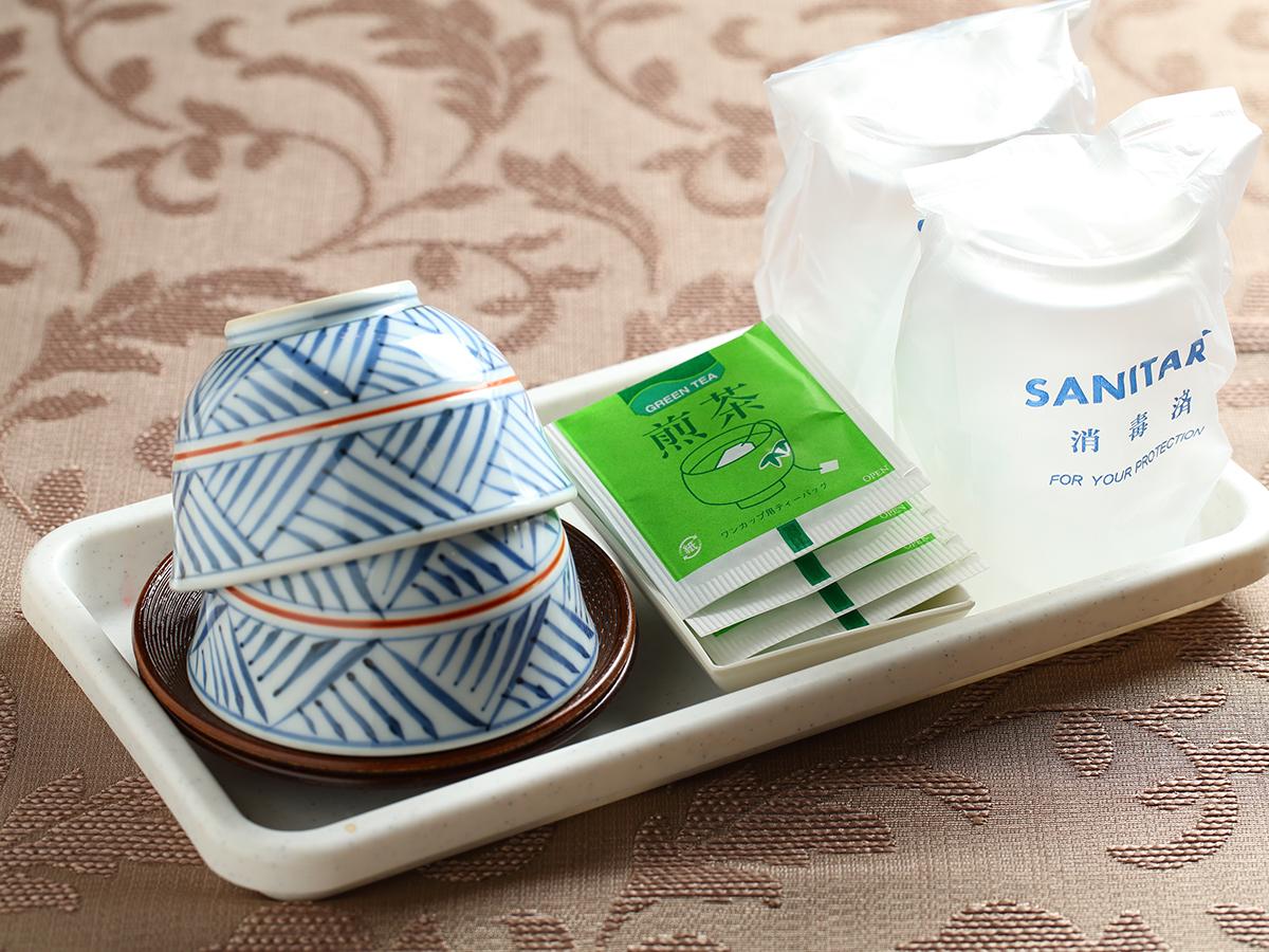 【客室備品】お茶セット