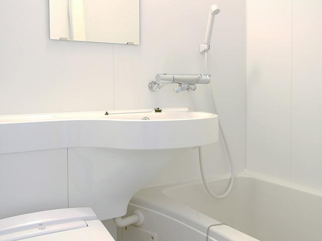 ユニットバス　※部屋により形状の微差有り
